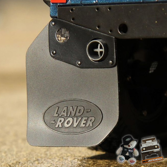 Defender Mud Flaps Black Set - For Sale Land Rover Defender